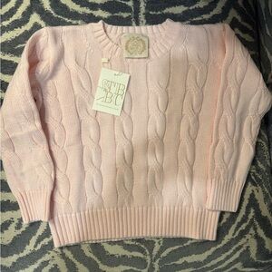 NWT TBBC Crawford Crewneck 4T in Palm Beach Pink